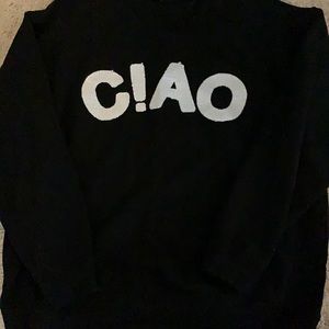 Black CIAO sweatshirt